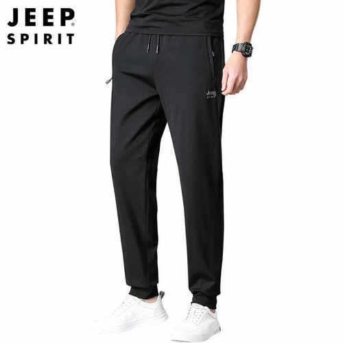 JEEPSPIRIT夏季薄款运动裤