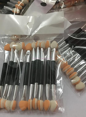 海绵头眼影刷替换化妆工具