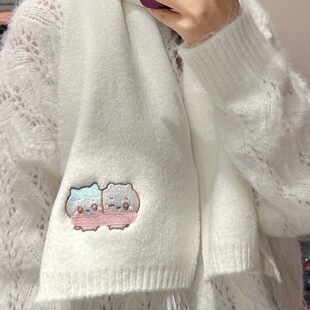 晓晓手作吉伊小八许愿围巾学生闺蜜情侣男女朋友礼物保暖羊毛围脖