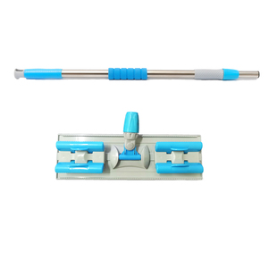 夹固式拖把头尘推头夹板替换板夹布式单板