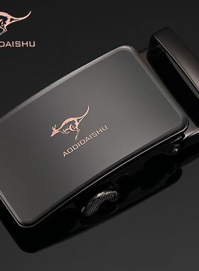 皮带扣男士扣头自动扣合金皮带头裤带扣3.5cm高档腰带配件腰带头