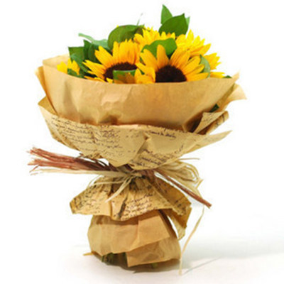 上海向日葵实体鲜花店生日花束速递长宁徐汇静安普陀闸北闵行区