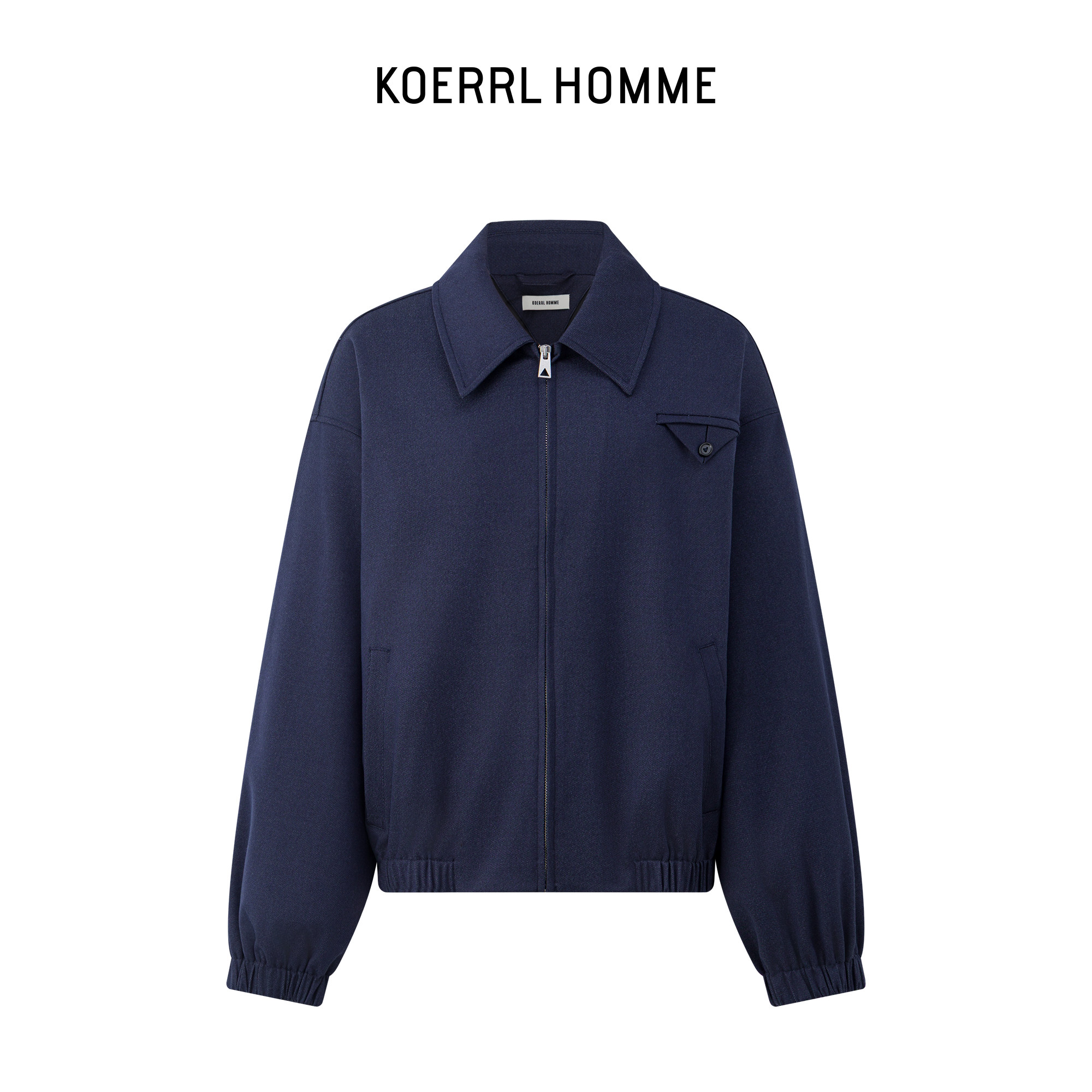 KOERRL羊毛天丝混纺牛仔夹克