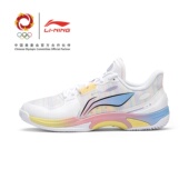 透气舒适比赛运动鞋 李宁正品 奇袭2代男女同款 羽毛球鞋 AYTV013 新款