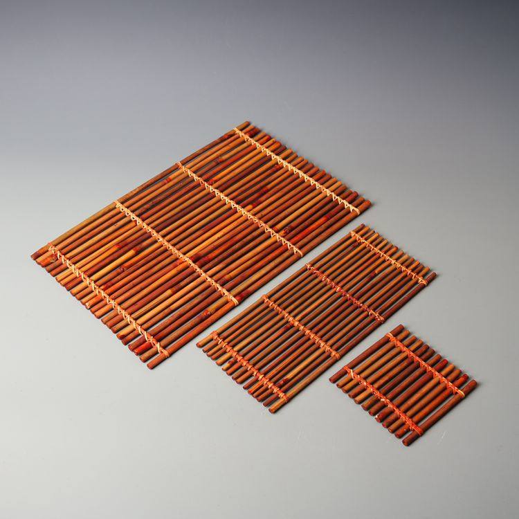 日料摆盘装饰竹排天然编织隔热垫茶盘干泡台竹篱笆复古烤肉盘道具,餐饮具,茶道/零配,淘宝优惠券,粉丝福利购,淘宝优惠卷