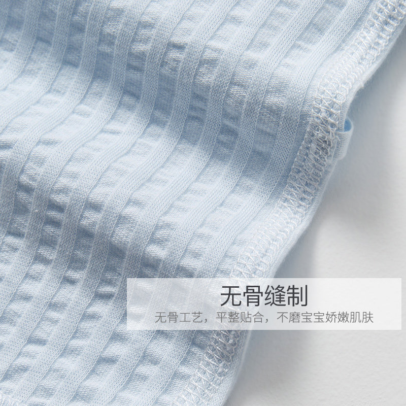 NEWBORN BABY CLOTHES SUMMER EARLY GROWTH SLEEVES 0 THIN OPEN FILE SPLIT MARCH COTTON MONK SUMMER DRESS BABY SET