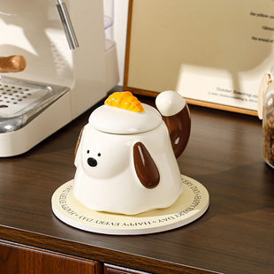 可爱马克杯高颜值家用喝水杯子大容量咖啡杯早餐麦片杯女生陶瓷杯