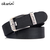 腰带新款 潮流百搭个性 时尚 帆布皮带男户外休闲牛仔裤 编织布料裤 带