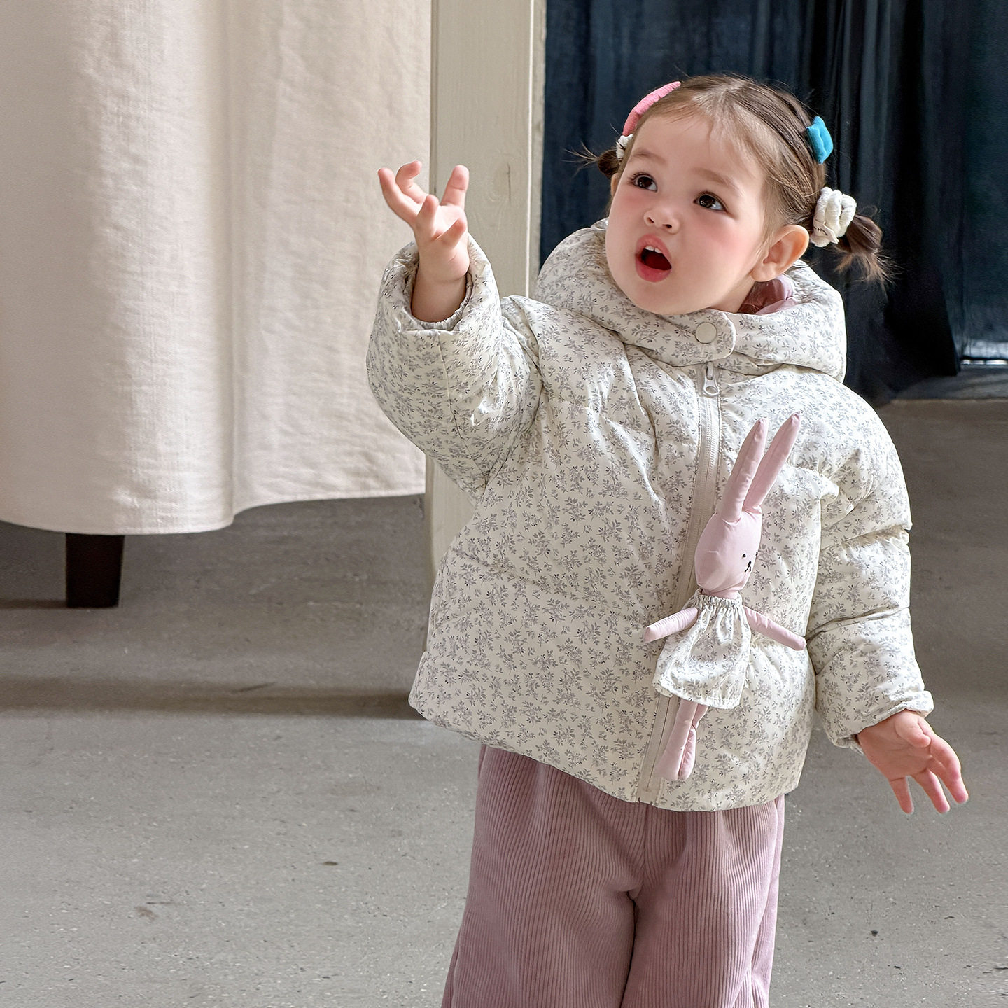 蔗梨童装女童羽绒服冬装洋气90白鸭绒儿童连帽外套一岁女宝宝,童装/婴儿装/亲子装,羽绒服,淘宝优惠券,粉丝福利购,淘宝优惠卷