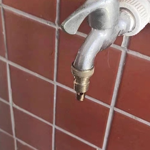 专用防止脱落全铜家用转换止水阀自动接口6分转接头配件4分进水管