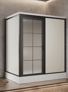 整体淋浴房卫生间一体式浴室洗澡房洗漱集成沐浴房厕所卫浴带锁