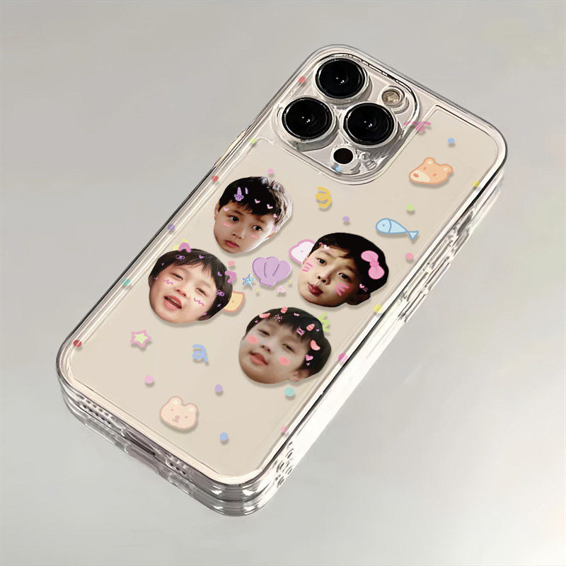 华为PURA80可爱张艺兴iPhone14苹果17小众一加13T透明15ProMax软ins风OPPOK12X适用16PLUS手机壳红米K80Ultra