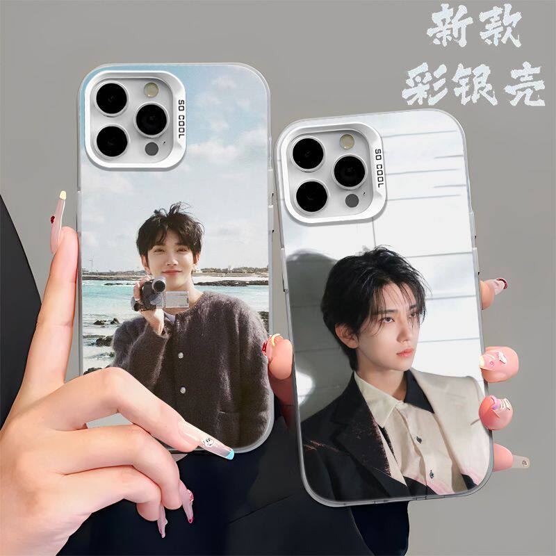 SEVENTEEN洪知秀手机壳适用OPPORENO16/小米17MAX适用苹果13iPhone15p12创意18promax彩银硬手机壳适用14PLUS