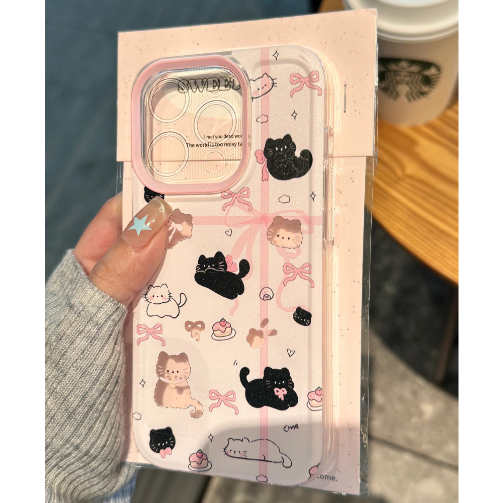 透明软HelloKitty猫咪适用13ProMax可爱粉15少女心苹果14plus手机壳11iPhone16高颜值华为小米12oppovivo蝴蝶