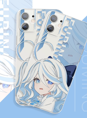 荣耀x60i创意芙芙宁娜少女iQOO10手机壳软苹果14plus适用华为mate60VIVOx90s二次元OPPOa57一加ace3pro小米14