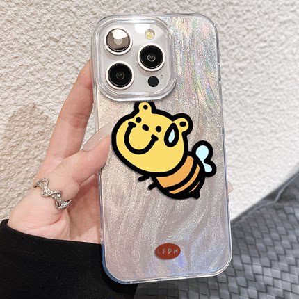 维尼熊K80Pro趣味MAGIC7卡通RENO12简约IQOO13创意iPhone16E手机壳15Plus适用S20苹果14ProMax硬1加ACE5羽纱