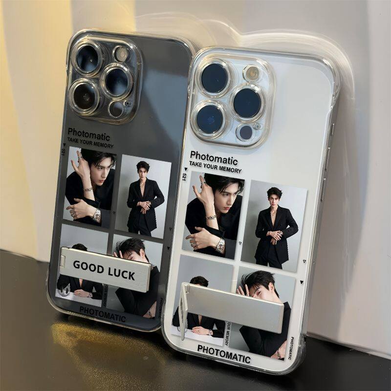 适用iPhone13苹果17p15pm无边框18ProMax硬14PLUS超薄手机壳透明四宫格西装张凌赫适用OPPORENO16适用OPPOA6S