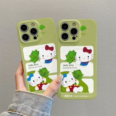 手机壳16ProMax少女心MAGIC8适用OPPOfindx9柚子叶凯蒂猫iPhone17菲林14PLUS硬iQOO15苹果13卡通三星S25ULTRA