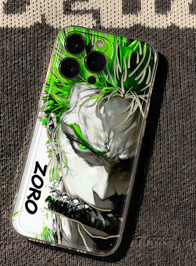 刀鞘索隆S20苹果13ProMax透明软NOTE14手机壳小米15Ultra适用iPhone16动漫FINDX8SPlus个性NOVA12创意荣耀300