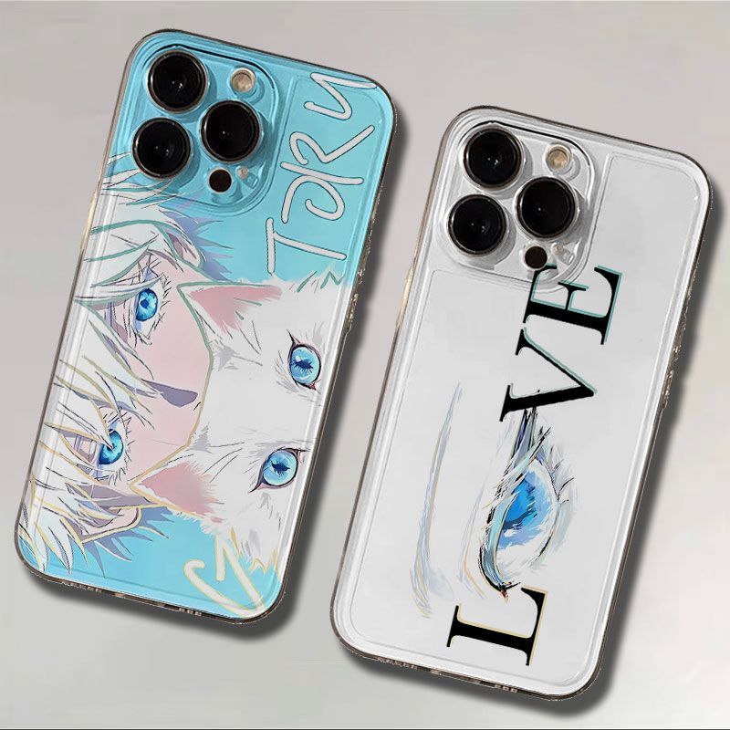 华为NOVA16手机壳软17透明苹果15卡通华为Mate80适用iPhone14五条悟白猫13ProMax高级感红米TURBO5max创意a58