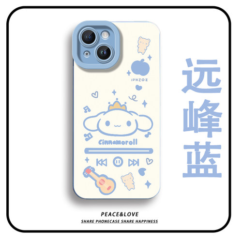 真我NEO7X吉他玉桂狗适用iPhone14可爱苹果12创意VIVOX300ULTRA瞳眼13ProMax软17手机壳16PLUS卡通华为NOVA15