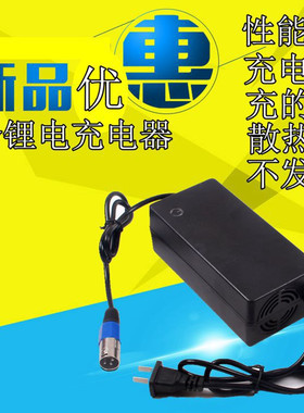 电动车电瓶充电器48v12ah60v20ah60v32a雅迪爱玛锂电充电器48v