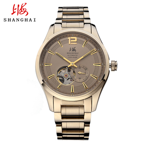 上海牌手表正品男士全自动机械表国产手表钢带