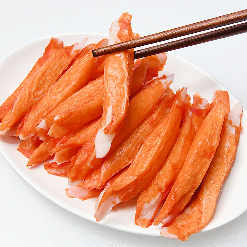 泰国蟹香鱼柳250g 即食刺身寿司 鱼香蟹柳蟹腿蟹肉棒火锅食材