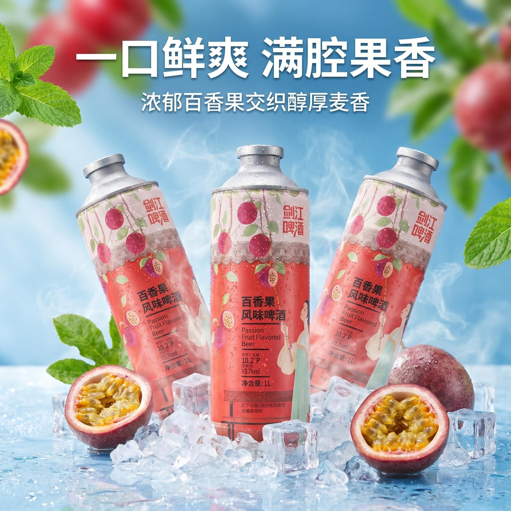 贵州特色剑江果汁啤酒包邮