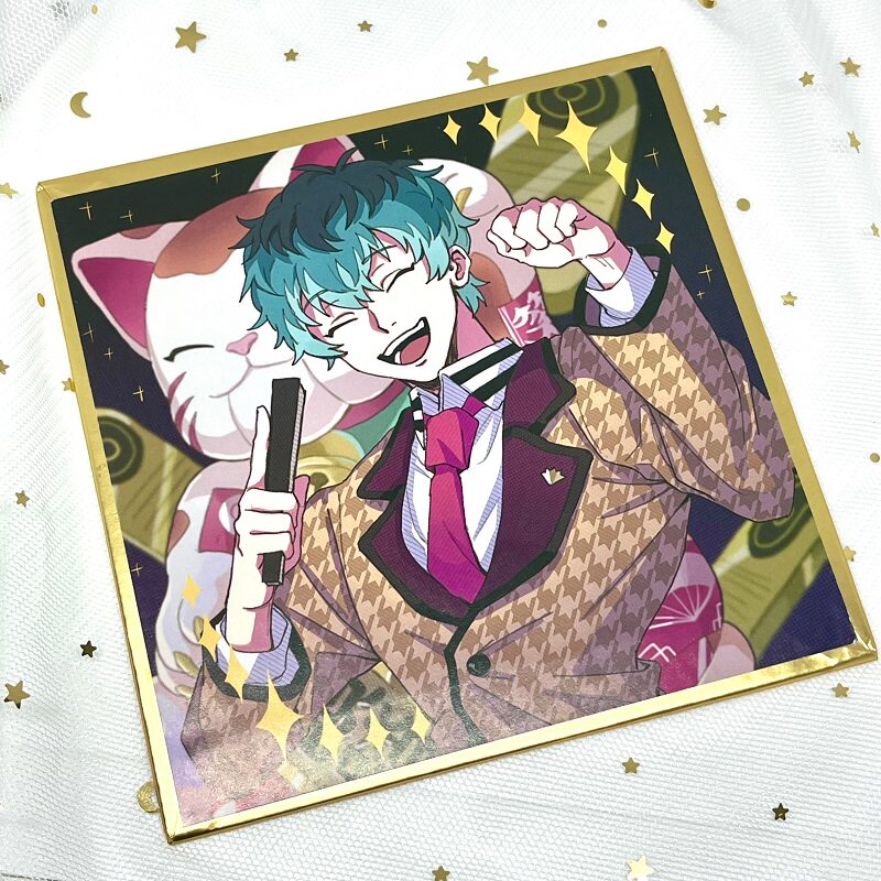 催眠麦克风周边色纸吧唧徽章明信片钥匙扣挂件立牌 白胶木簓 同人