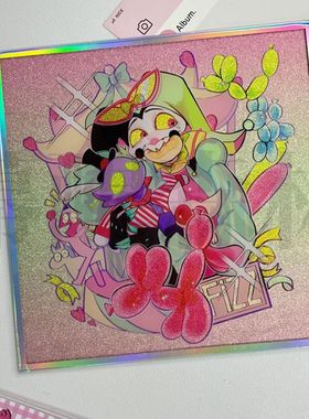 【幕醒森林】极恶老大周边亲王露娜奥兹色纸吧唧钥匙扣立牌明信片