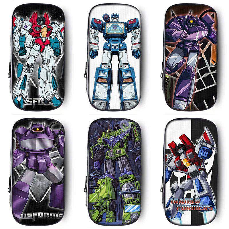 变形金刚机甲笔袋小学生文具盒初中生铅笔盒男孩男生铅笔袋文具袋