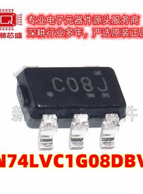 SN74LVC1G08DBVR SOT-23-5 单路2输入正与门 逻辑芯片 全新原装
