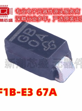 GF1B-E3/67A 100V 1A 1.1V@1A 通用二极管 DO-214BA 全新原装威世
