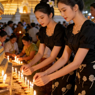 傣族服装 女款套装民族风 泼水节演出服版纳服装弹力裙
