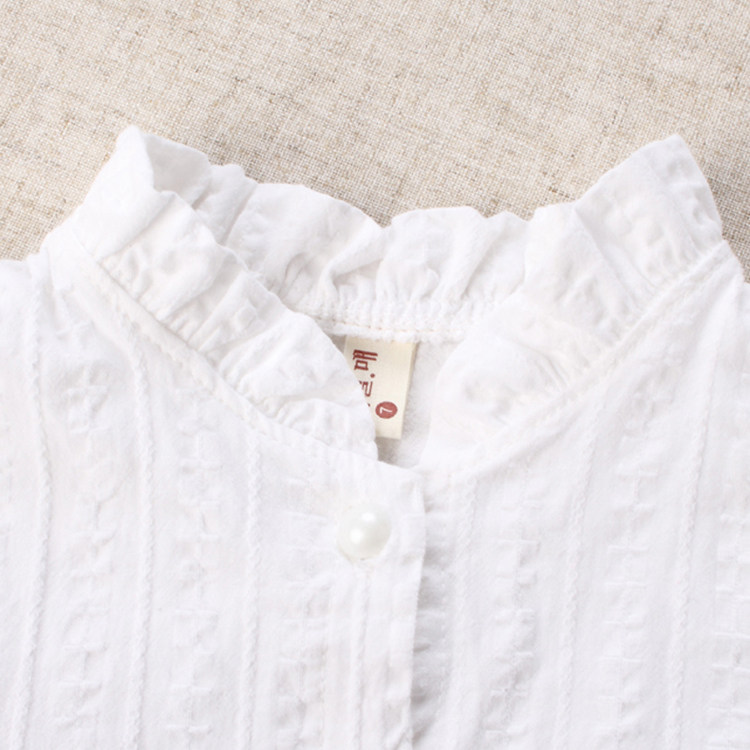 Chemise fille à manche longue - Ref 2085451 Image 4