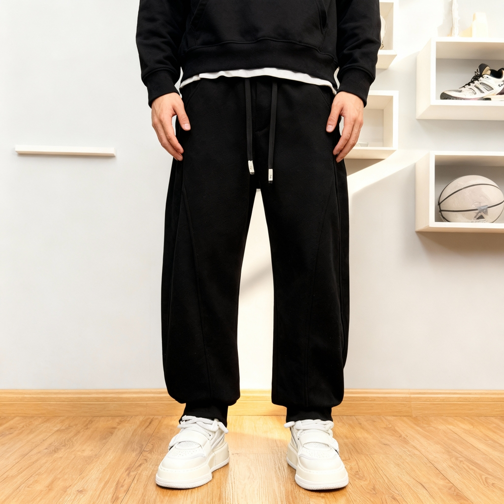 清仓捡漏男款黑色卫裤潮牌束脚男裤春秋裤子加绒新款运动休闲裤帅,男装,大码下装,淘宝优惠券,粉丝福利购,淘宝优惠卷