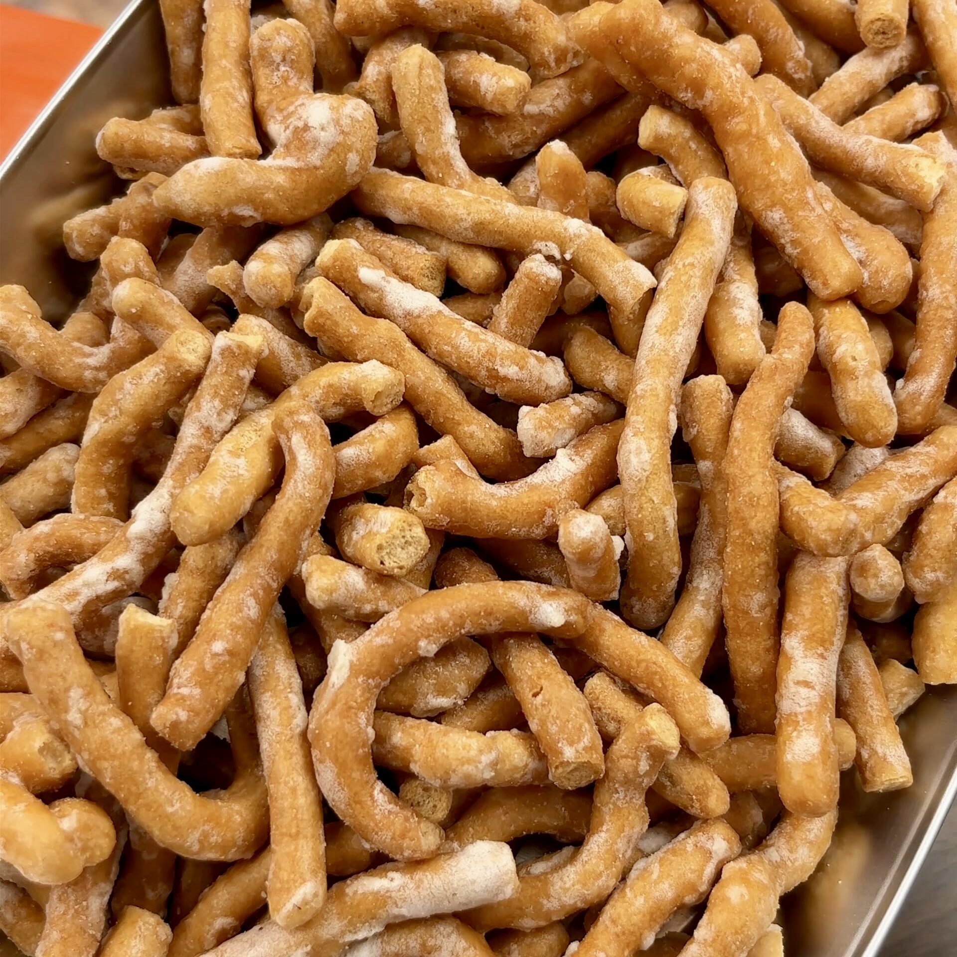 轻甜好油酥脆！传统手工京果条