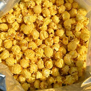 爆米花美式球形奶油焦糖味玉米花小包膨化零食苞谷花奶香酥脆解馋