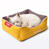 NINKIN新款 狗床可拆洗狗窝不粘毛狗床垫贵宾比熊柯基柴犬耐咬狗窝