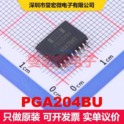 PGA204BU SOIC-16-300mil 线性放大器 线性 集成芯片IC