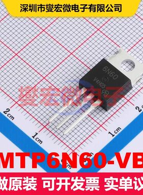 MTP6N60-VB TO-220AB MOSFET 场效应管 分立半导体