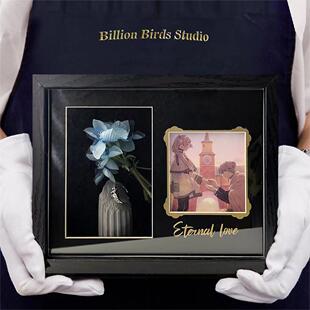 芙莉莲镜莲华戒指苍月草辛美尔情人节摆台