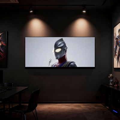 ultraman光之巨人迪迦奥特曼人间体声优演员签名鼠标垫装饰画