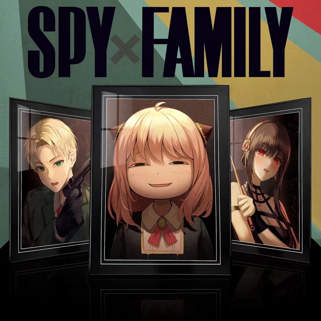 间谍过家家spyfamily阿尼亚约尔劳埃德装饰画