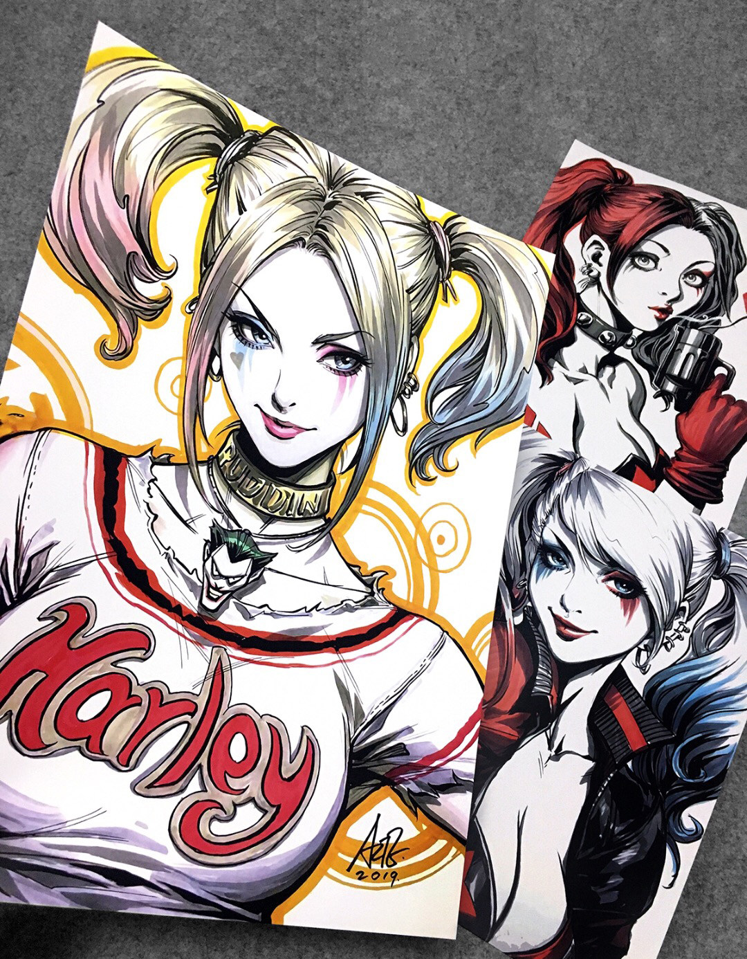 漫威dc电影海报收藏原画女超人猫女小丑蝙蝠侠装饰画酒吧装饰贴墙