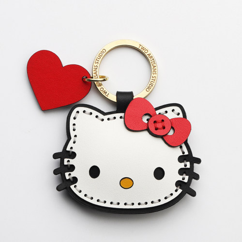 HelloKitty猫汽车钥匙扣挂件卡通手工包包车挂饰生日礼物