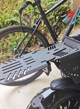 适用电动车一体式延长尾架安装后备箱货架支架超强承重货架