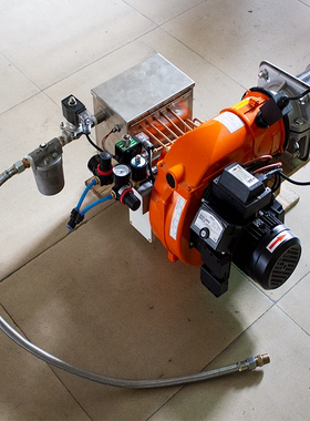 废机油燃烧机35万大卡锅炉燃烧器空气雾化柴油辅助点火带加热系统