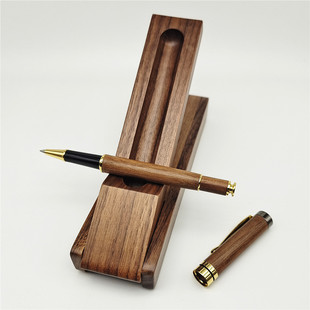 北美黑胡桃木笔签字笔礼盒套装商务创意礼品送客户送老师